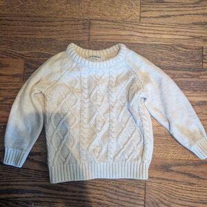 Old Navy Aran Cable Knit Jumper Sweater Size 18-24m
